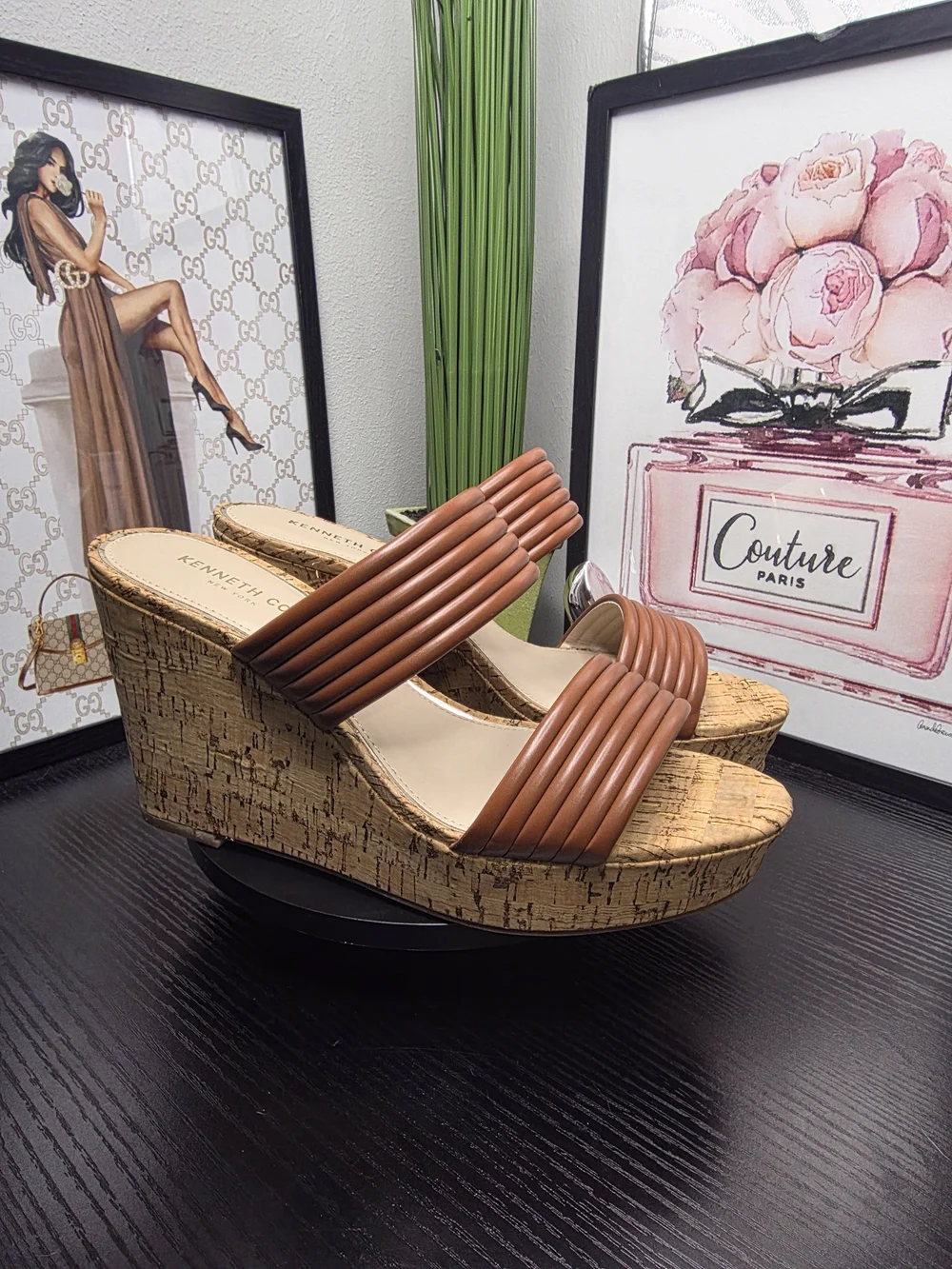 Kenneth Cole Cailyn Wedge Slides